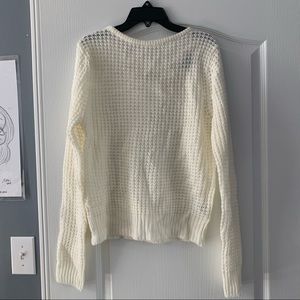 AMBIANCE CREAM KNIT SWEATER